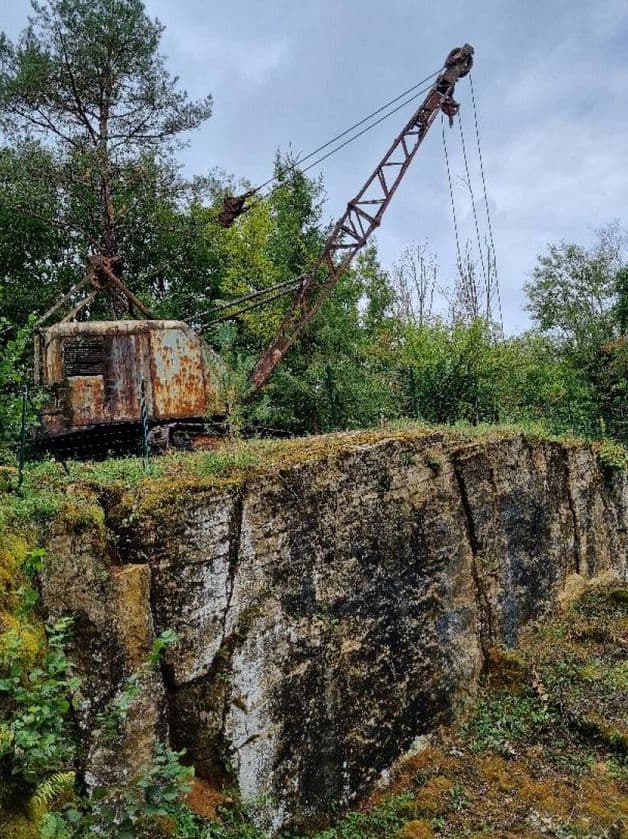 Visite de la carrière des Carrats