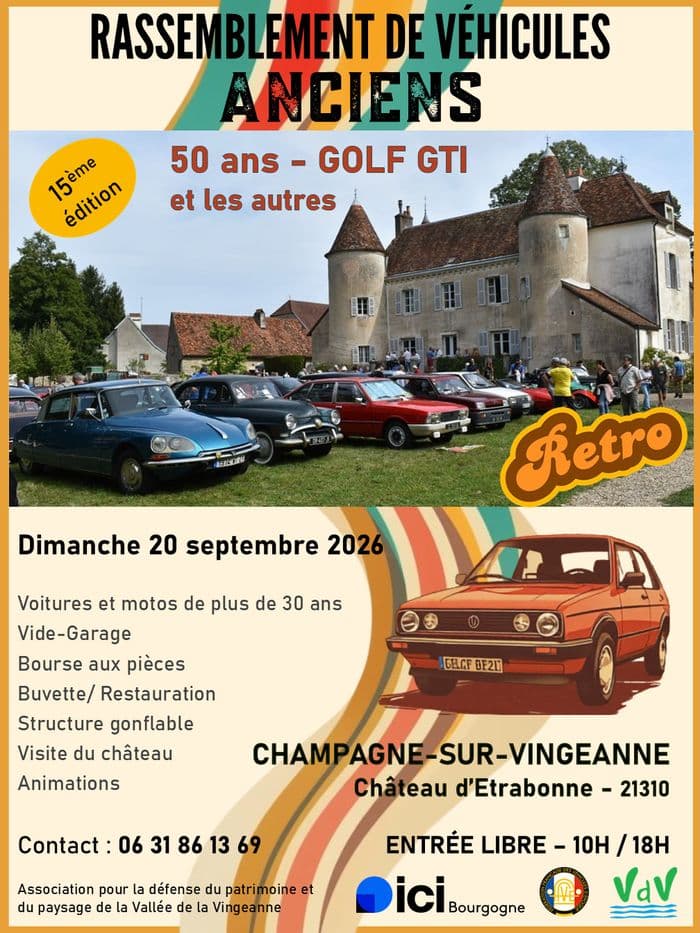 Journée retro du château d'Étrabonne