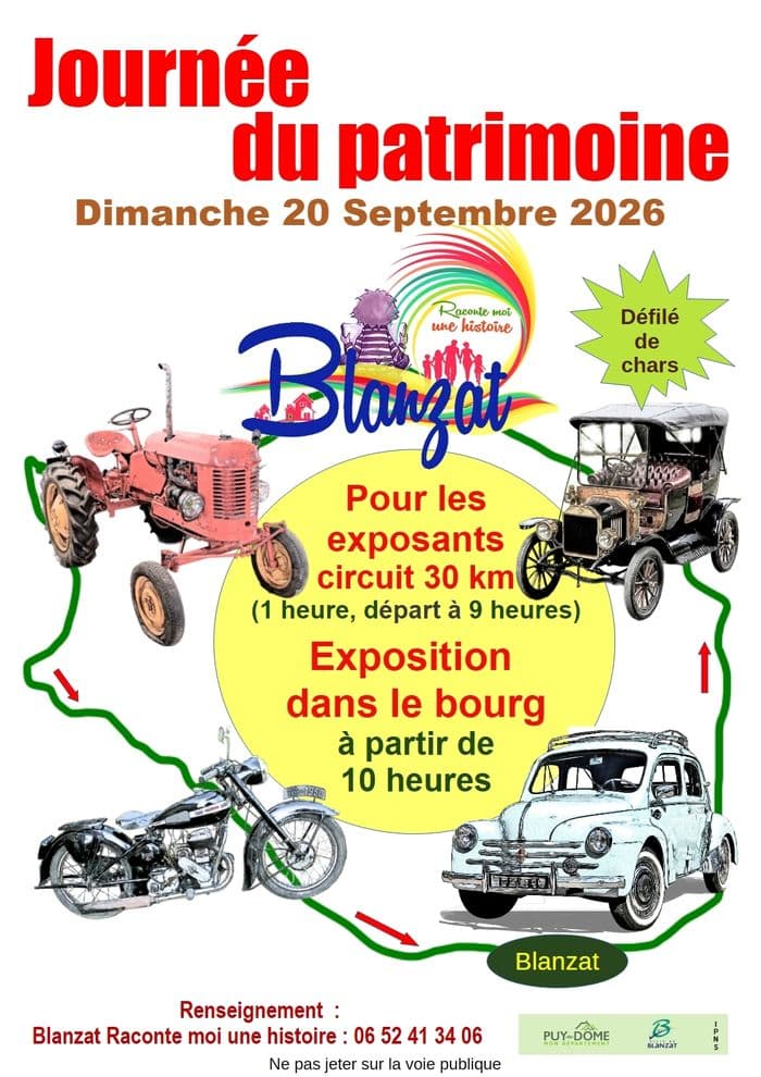 Exposition de véhicules anciens (voitures- motos- tracteurs)