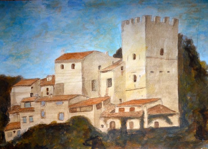 Visite du château d'Esparron de Verdon