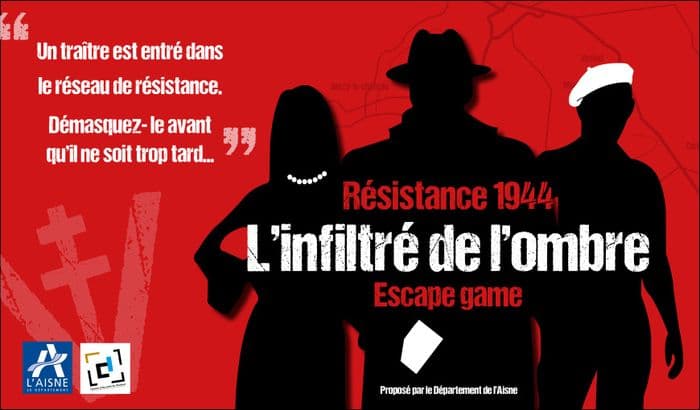 Escape game "Résistance 1944 : l'infiltré de l'ombre"