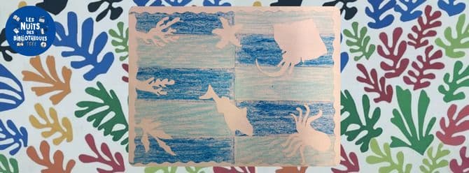 Tableau marin à la manière de Matisse