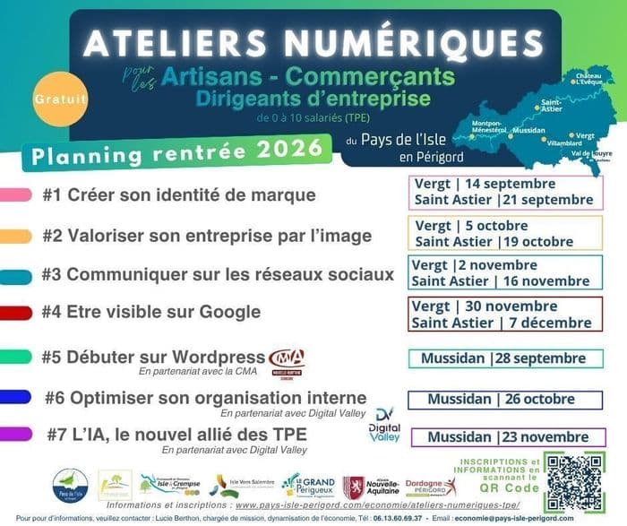Atelier numérique : être visible sur Google