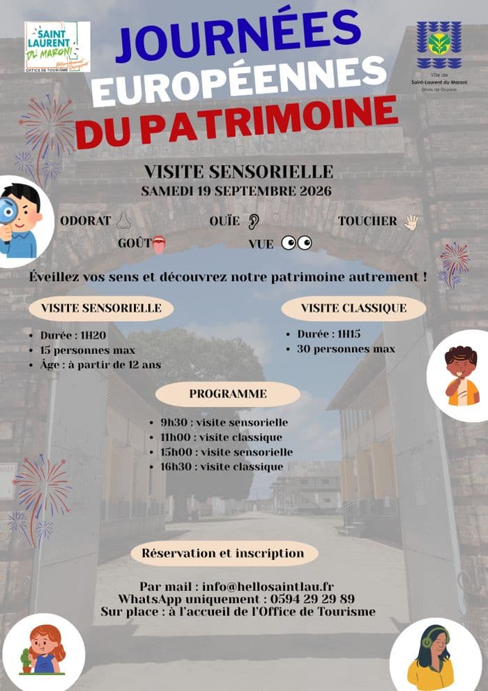 Visite sensorielle du Camp de la Transportation