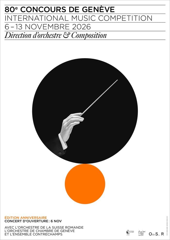 80e Concours de Genève – Demi-finale 3 de Direction d’orchestre – Orchestre de la Suisse Romande