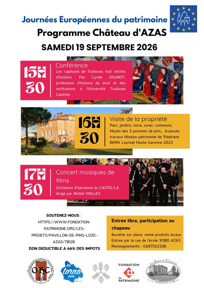 Un après-midi au château d'Azas
