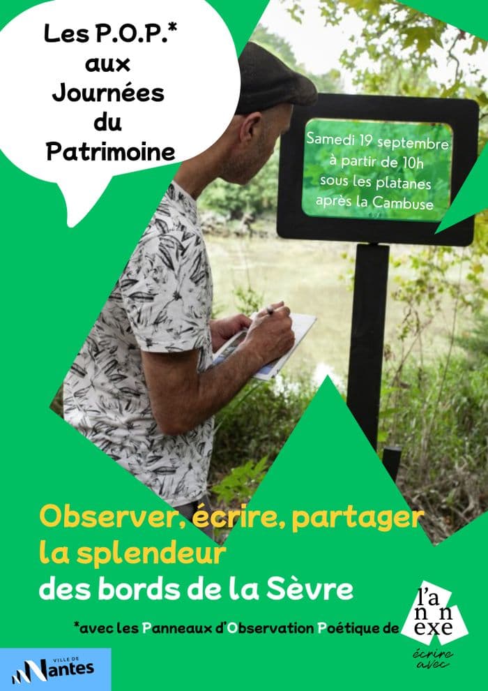 Observer, écrire, partager la splendeur des bords de la Sèvre avec les POP