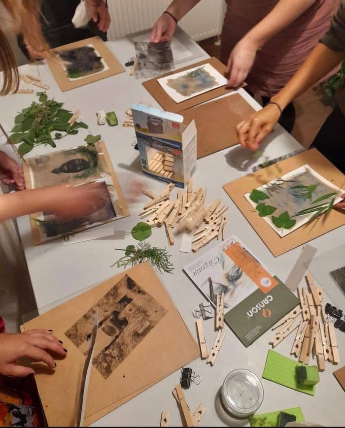 Atelier initiation au cyanotype par Eséfania Henriquez