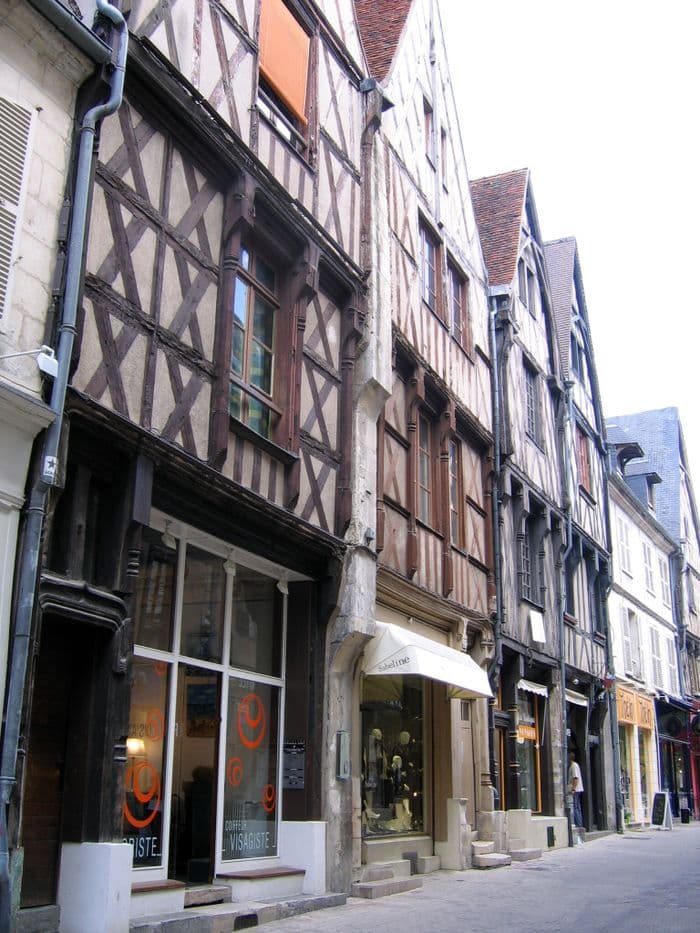 Les maisons à pans de bois