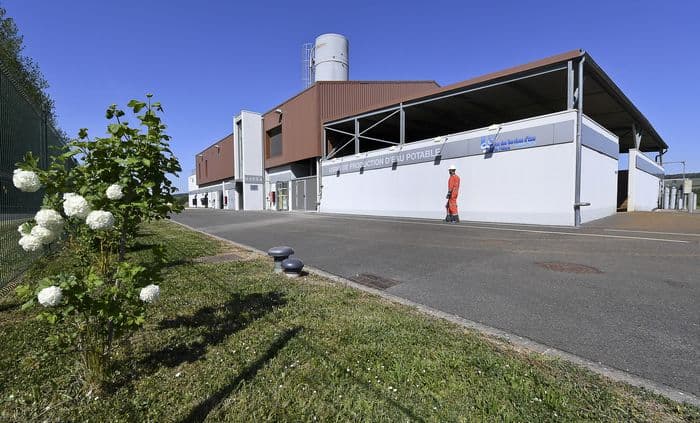 Usine de production d'eau potable de l'USESA à Chezy-sur-Marne
