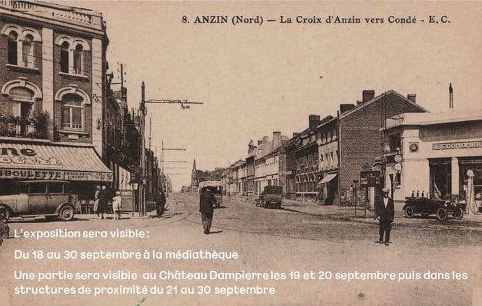 Cartes postales anciennes d'Anzin