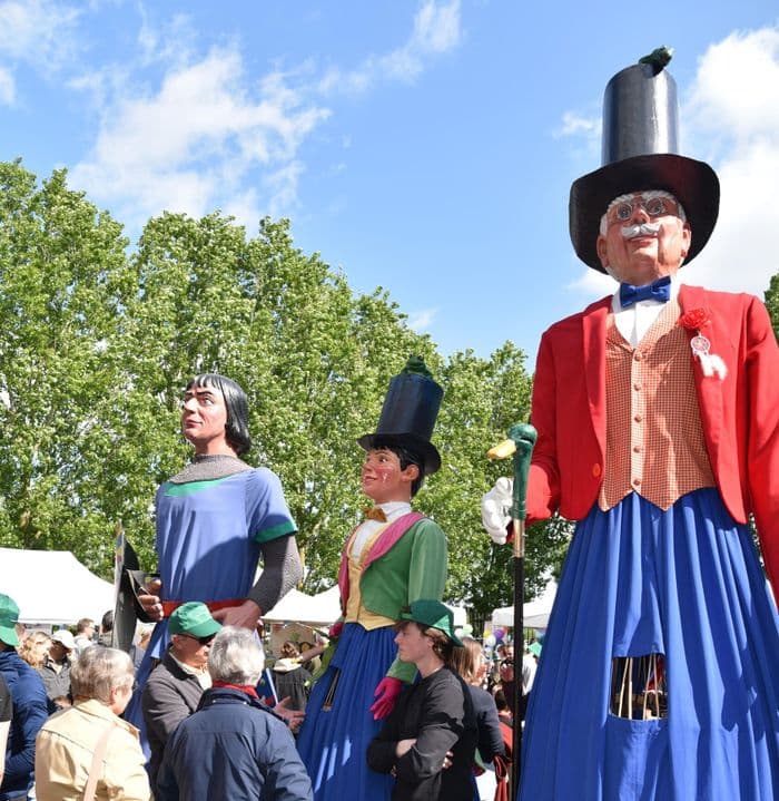 Fête des géants à la Villa Gabrielle