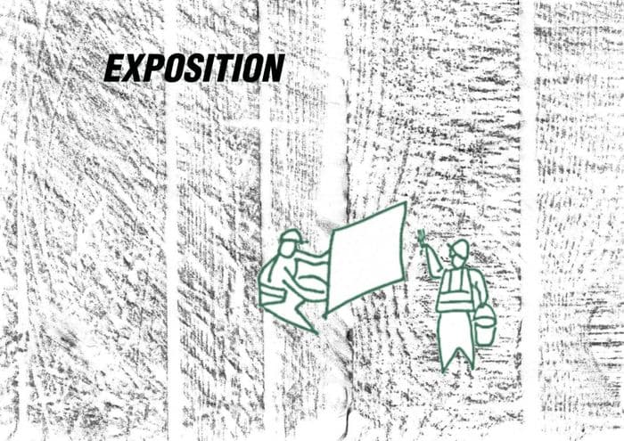 Exposition d'art contemporain