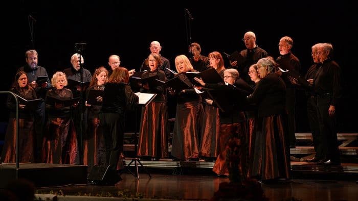 Concert de Nova Voce à l'église