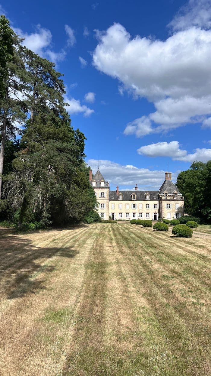 Visite des communs et du parc