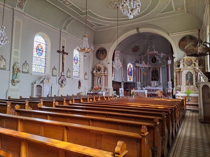 Découvrez une église construite sur d'anciennes fondations
