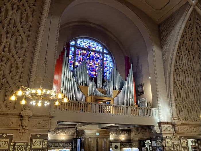 Visite du grand orgue