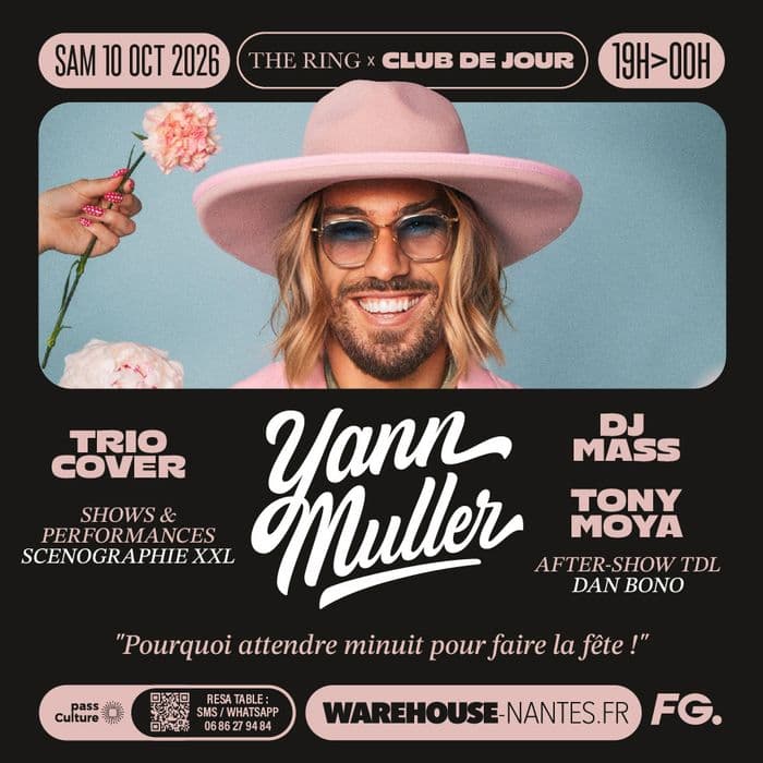 THE RING x CLUB DE JOUR w/ Yann Muller, Trio Cover & more