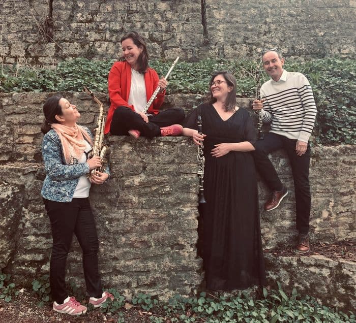 Concert dans le cloître de l'ancien couvent des Capucins (ancienne école Michelet)