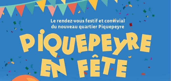 Fête du quartier Piquepeyre : accueil des nouveaux habitants du quartier - Jeudi 8 octobre