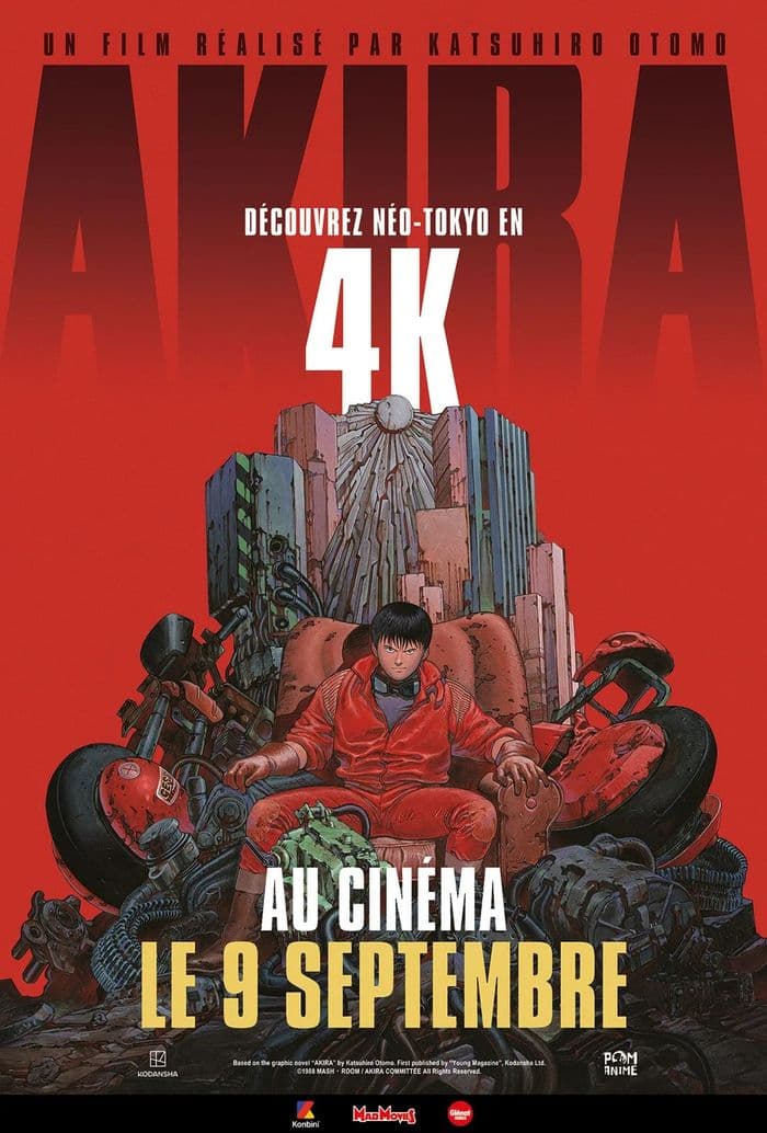 Projection du film "Akira" de Katsuhiro Ôtomo