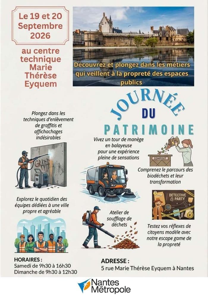 Centre technique de nettoiement Nantes métropole