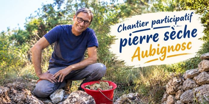 Paroles de pierres : stage/chantier participatif pierre sèche