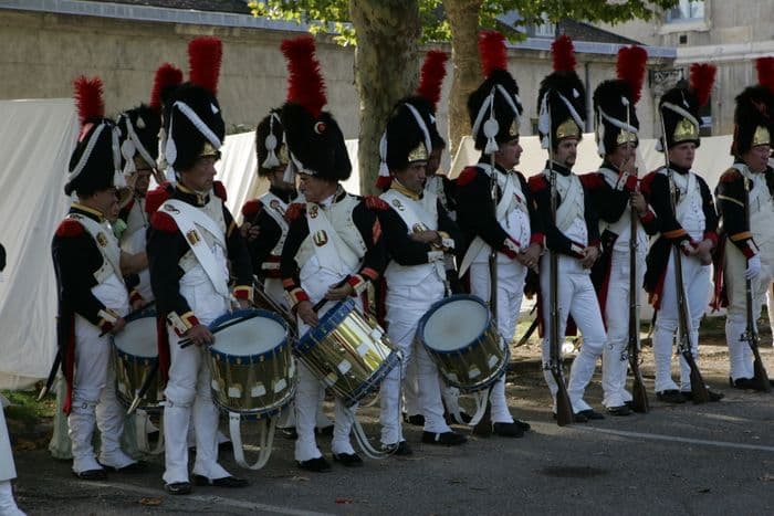 Avec les soldats de Napoléon Ier à l'École militaire de Paris