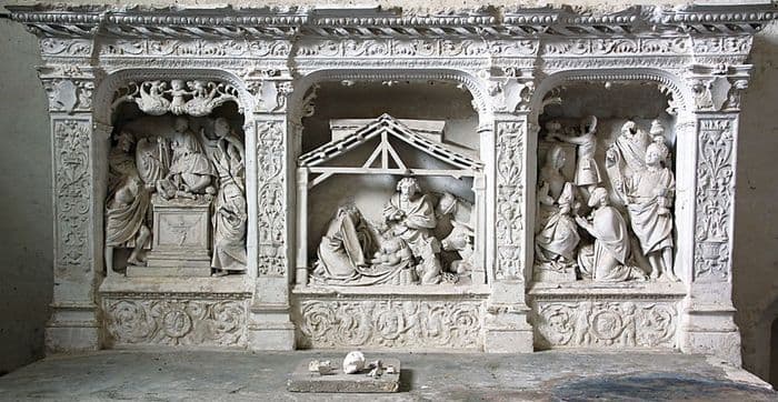Présentation du retable restauré de l'église de Gâtelles et Thym'Rallye