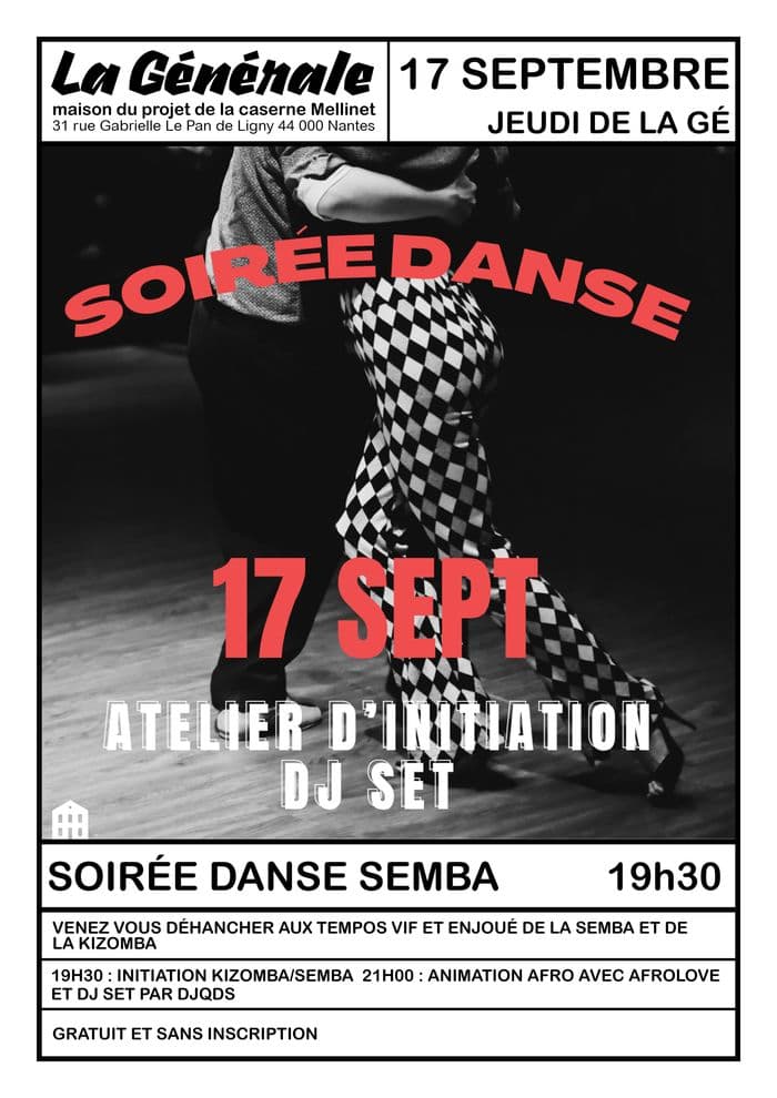 Soirée danse Semba et animations afro