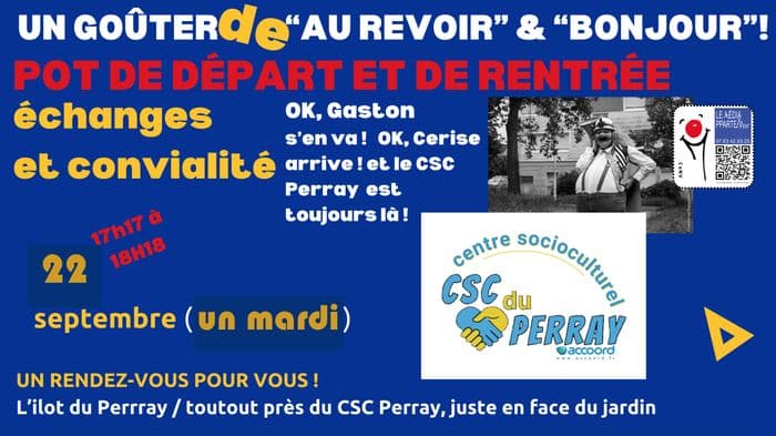 Tiens ! y'a un des pots de départ de Gaston !!