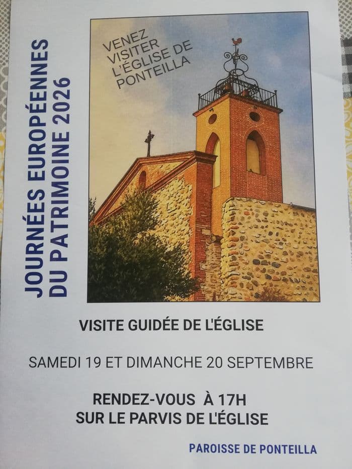Visite commentée de l'église de Ponteilla