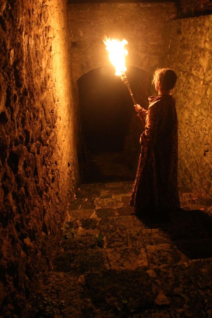 Visite nocturne du château illuminé