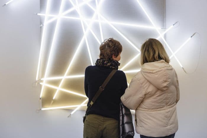 Visite libre de l'exposition "François Morellet. 100 pour cent"