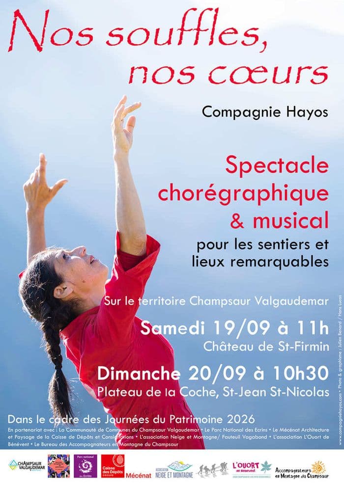 Spectacle vivant : "Nos souffles, nos coeurs"