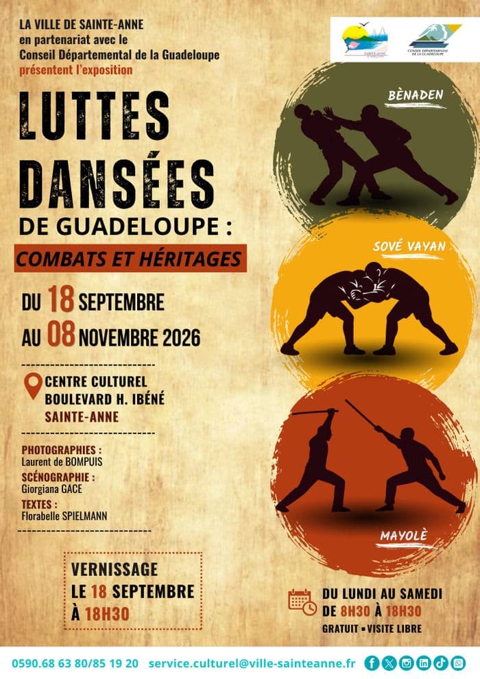 Exposition : « Luttes dansées de Guadeloupe : combats et héritages »