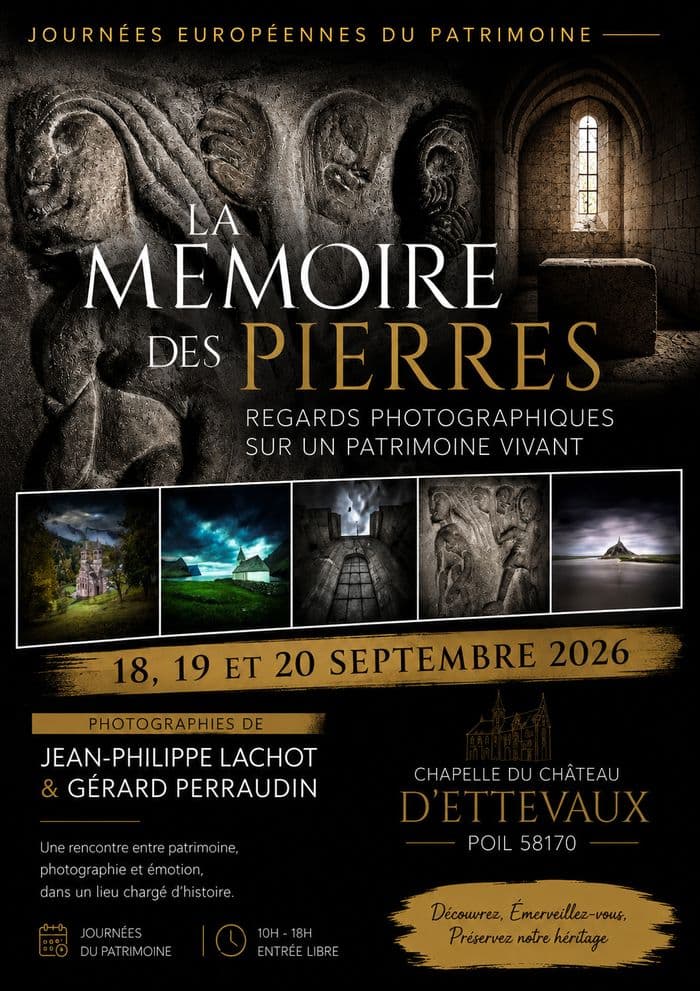 « La mémoire des pierres – Regards photographiques sur un patrimoine vivant »