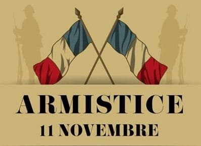 Commémoration de l'armistice du 11 novembre 1918