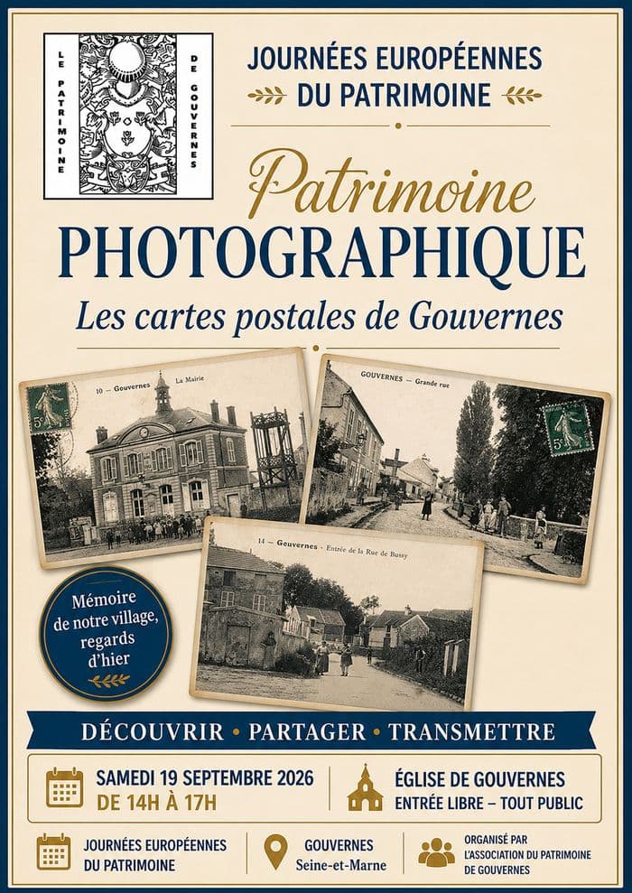 Patrimoine photographique - Les cartes postales de Gouvernes