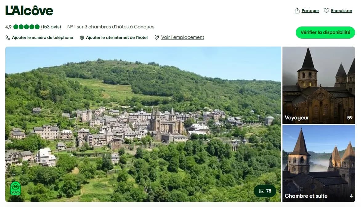 L'Alcôve - Conques Village