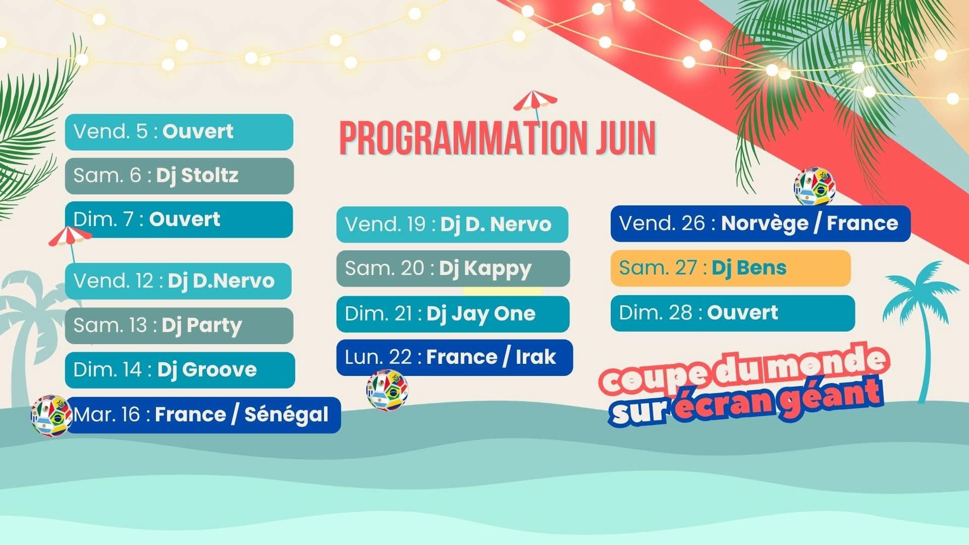 DJ BENS - Summer Tour