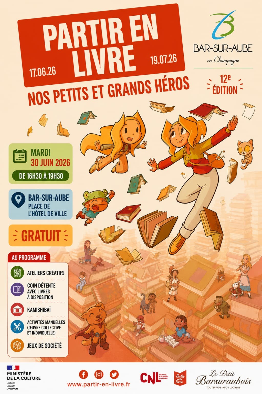 Partir en livre