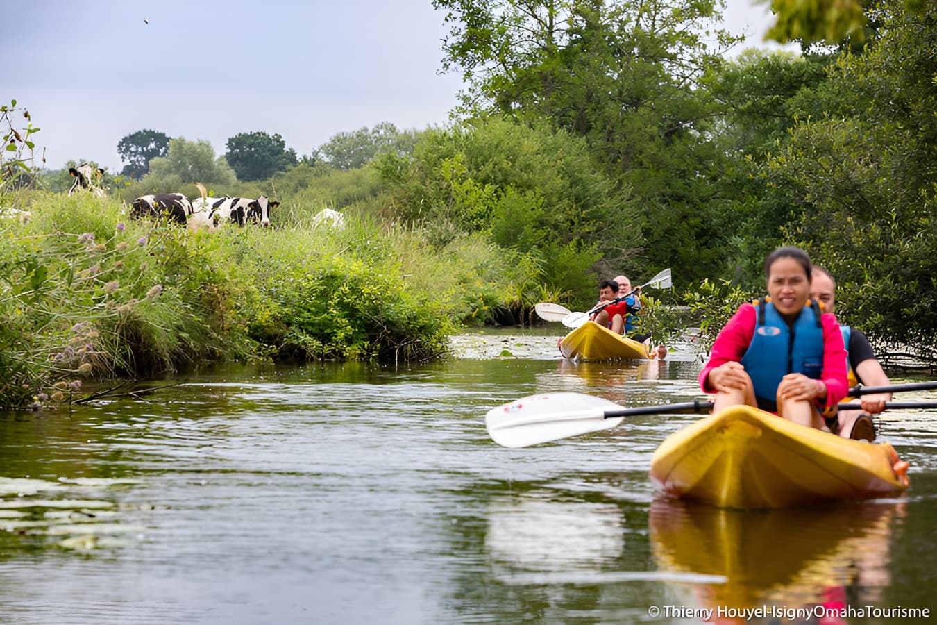 Sortie kayak accompagnée dans les marais Isigny Omaha