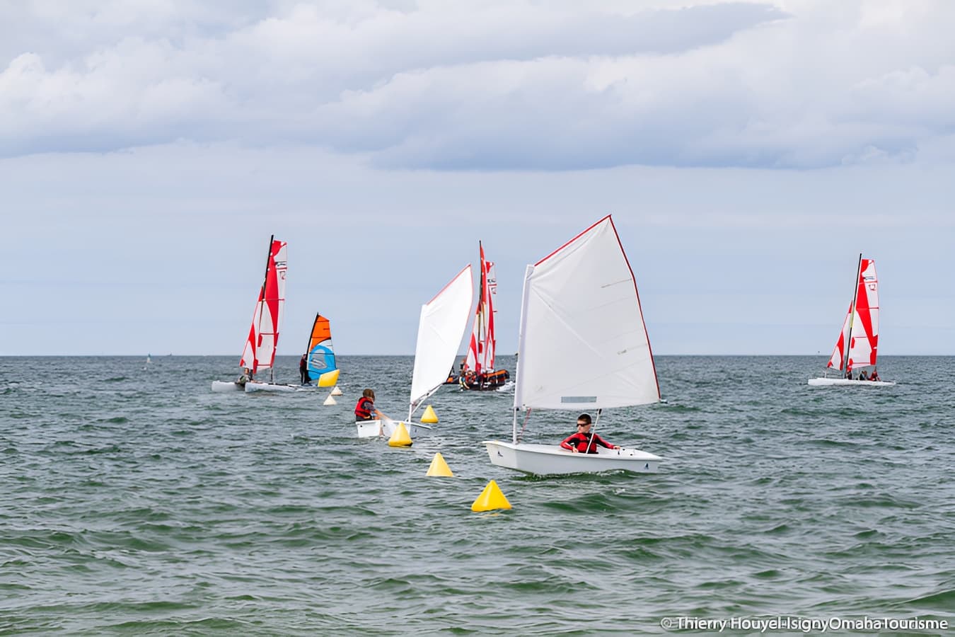 location et cours nautiques - école de voile Grandcamp Maisy