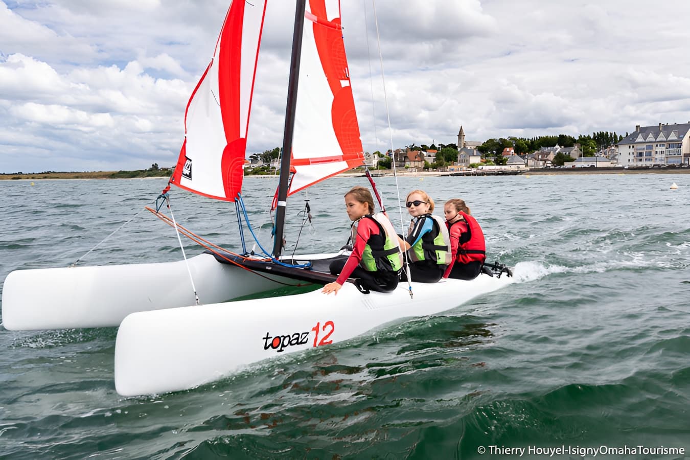 location et cours nautiques - école de voile Grandcamp Maisy