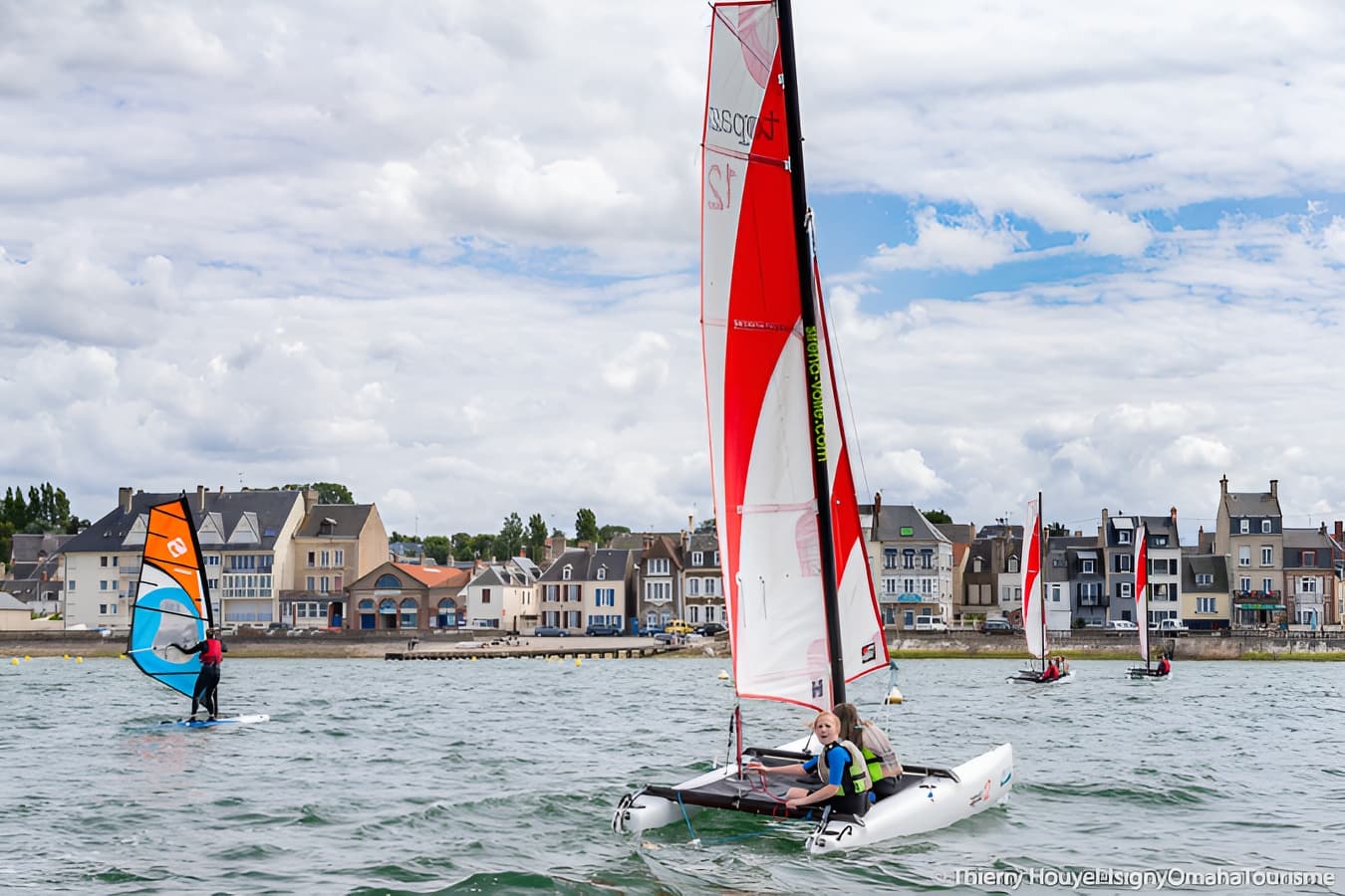 location et cours nautiques - école de voile Grandcamp Maisy