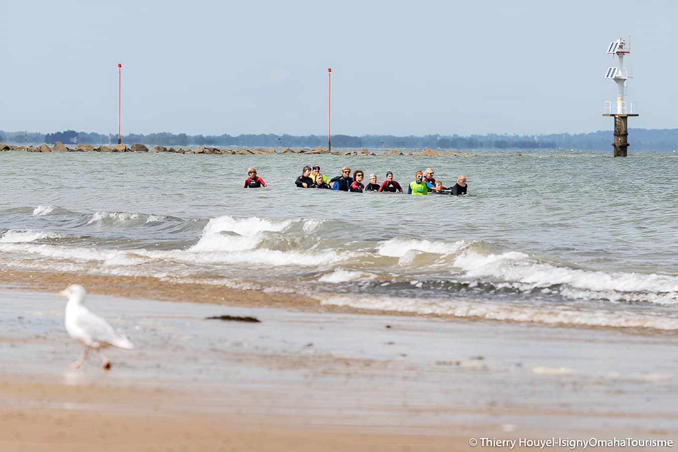 découverte marche aquatique à Grandcamp-Maisy