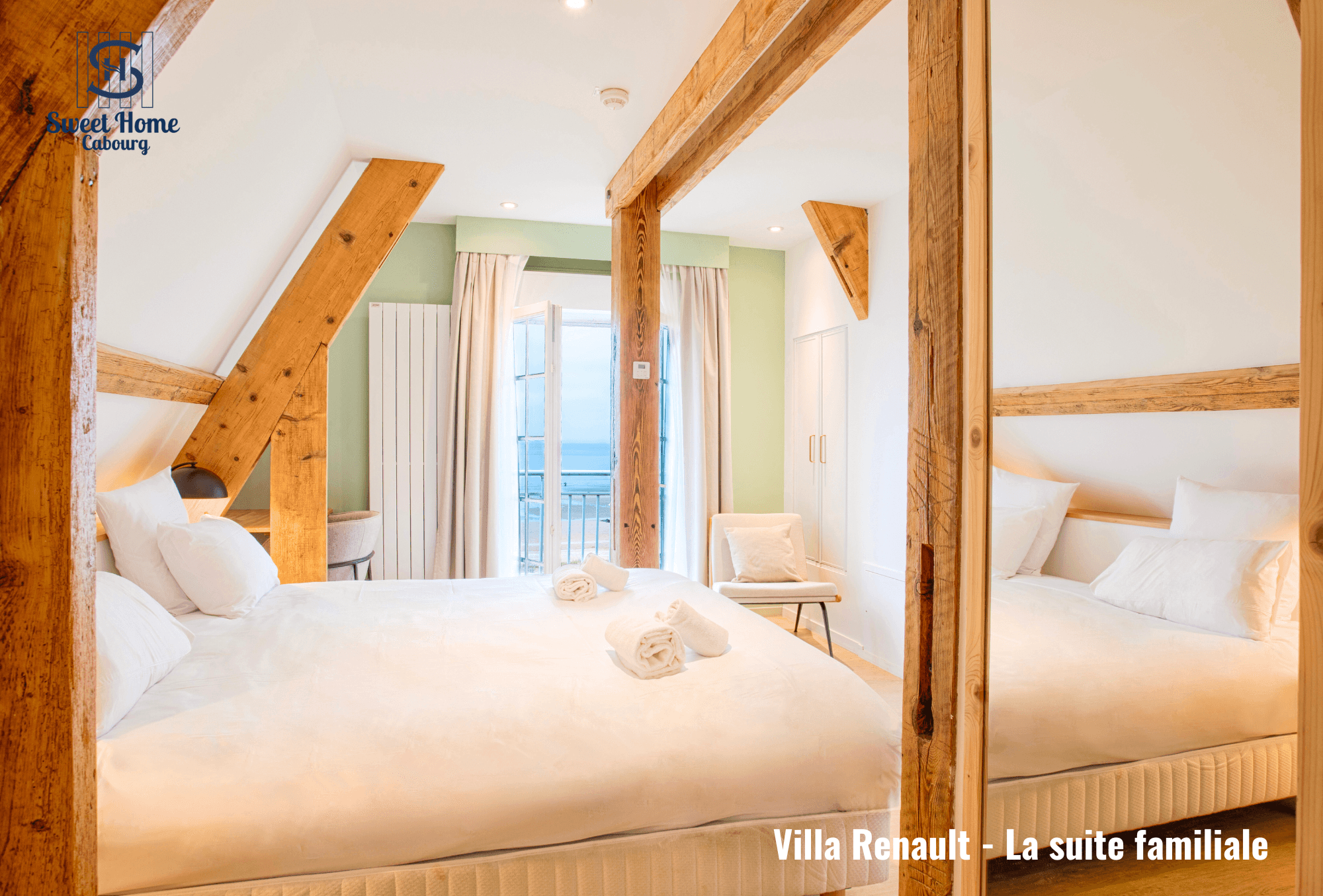 Suite familiale - Vue mer