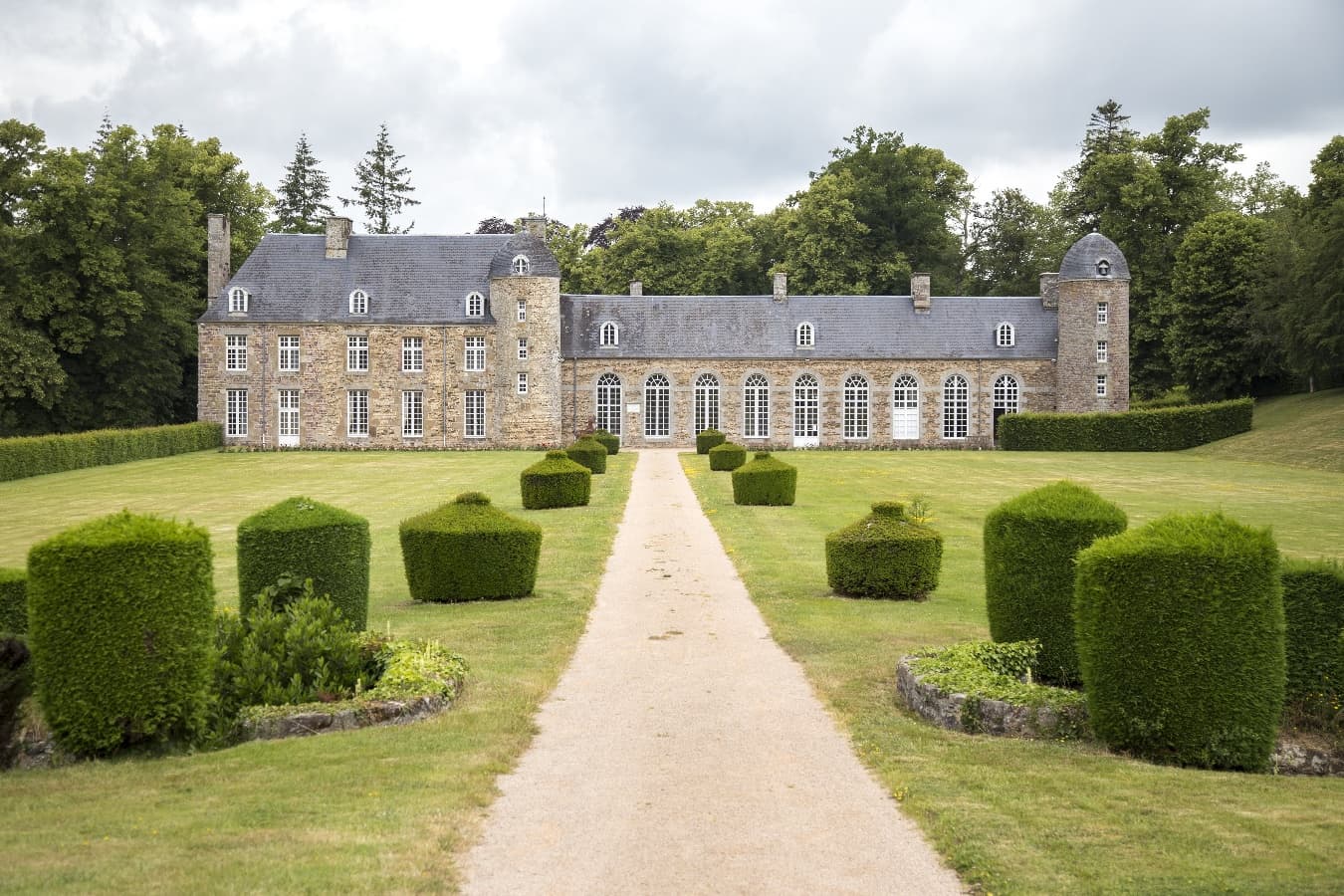 Façade du château