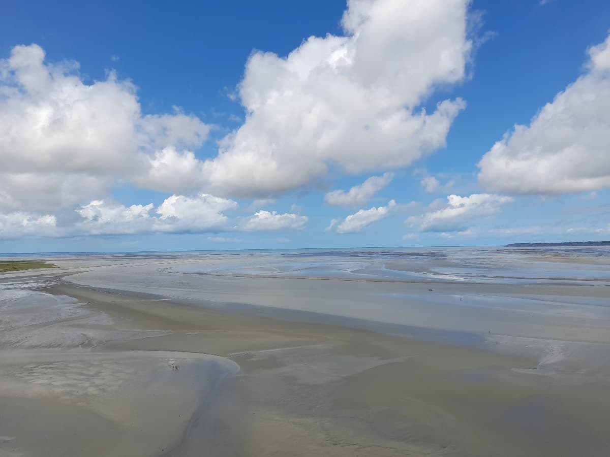 Panorama sur la baie du Mont-Saint-Michel